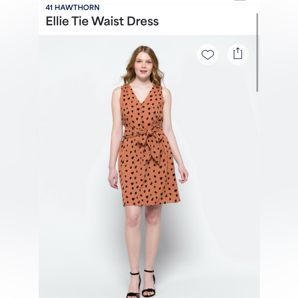41 Hawthorn V-Neck Mini Dress in Mauve and Black